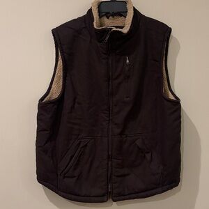 Lee Men's Dark Brown Vest
